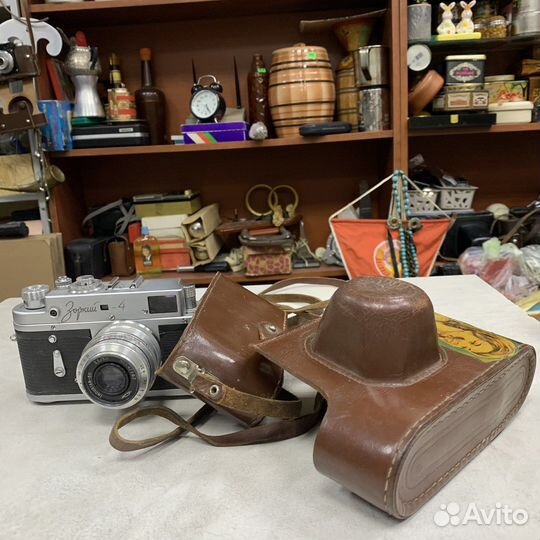 Советский Фотоаппарат Зоркий 4 В Чехле СССР Ретро
