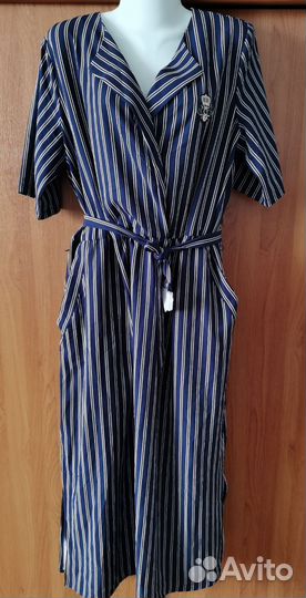 Платье-рубашка офисное платье женское Zolla XXL