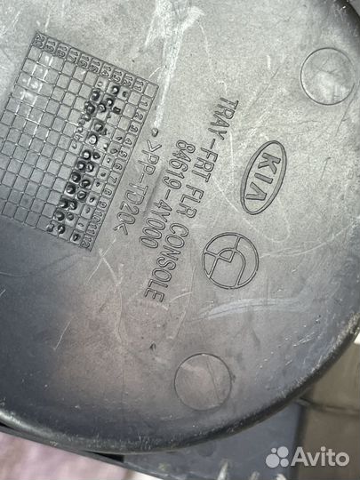 Накладка консоли Киа Рио 3 Rio 2011-2017