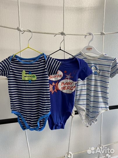 Вещи пакетом на мальчика от 3 месяцев до года