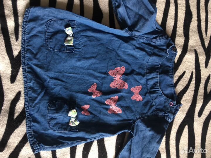 Кофта джинсовая