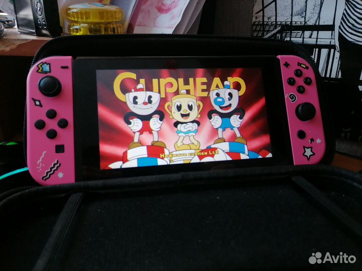 Nintendo switch прошитая (128 гб)