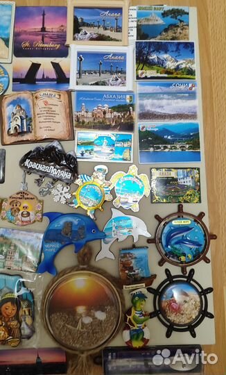 Магниты на холодильник из разных стран