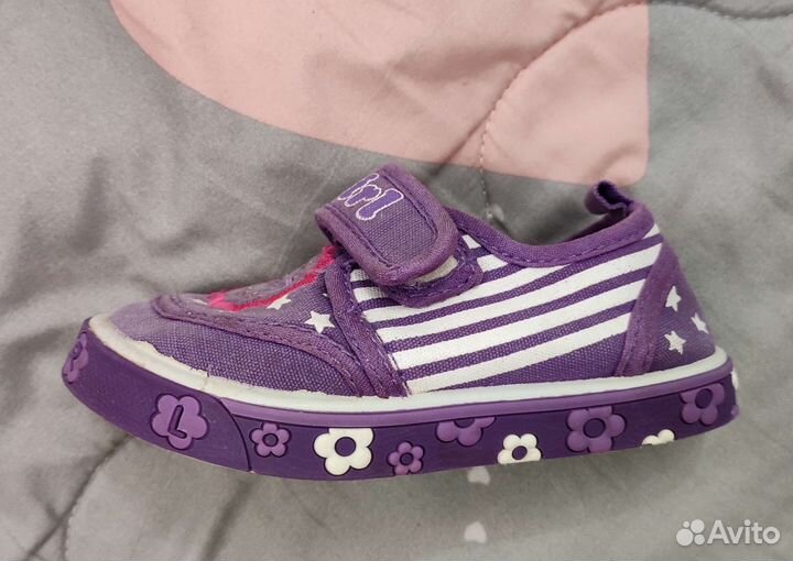 Кеды для девочки 22 размер