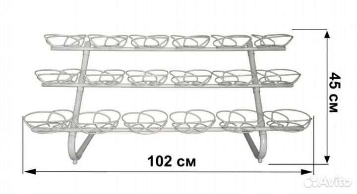 Подставка под цветы на подоконник