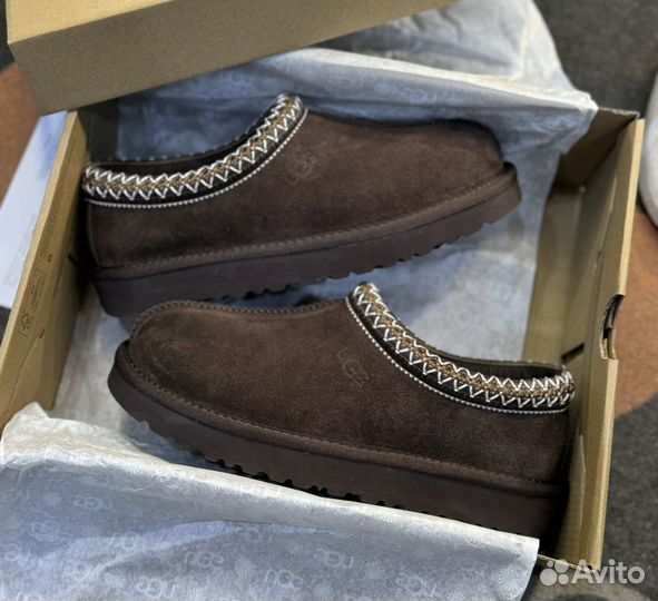 Женские слипоны Ugg Tasman Slippers 40:40:40 Sand