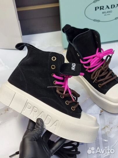 Prada кеды женские