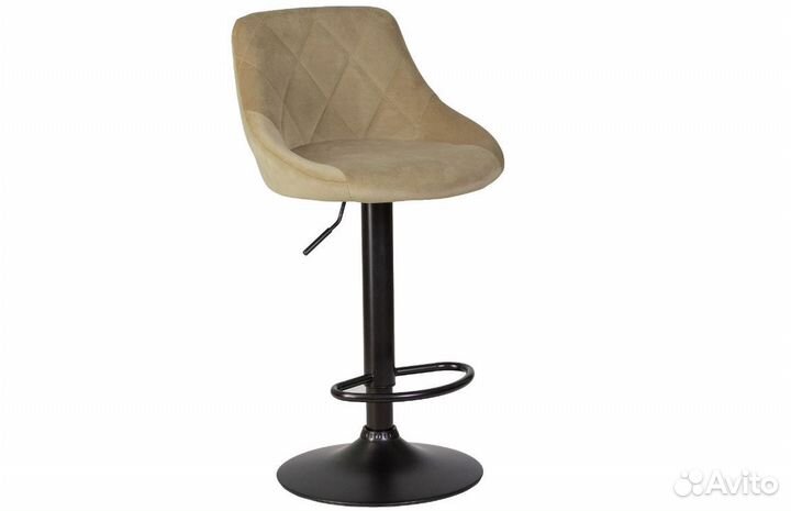 Баpный cтул logаn Blaсk мокко велюр