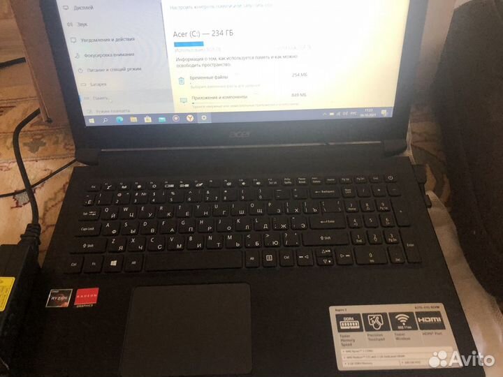 Ноутбук Acer aspire 3 A315-41G-R5VW