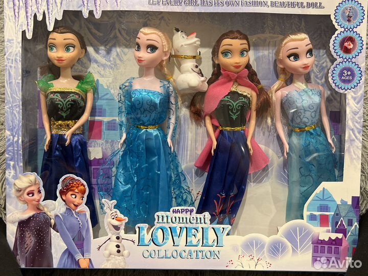 Холодное сердце Олаф, Анна, Эльза набор 5 штук