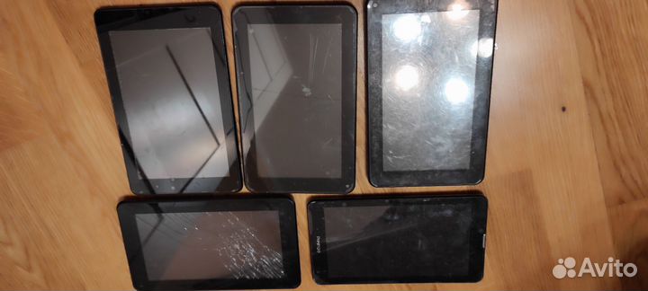 Планшеты на запчасти лот 5шт