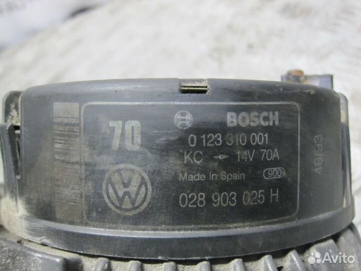 Генератор Volkswagen Golf 3 1.4 1991-1997