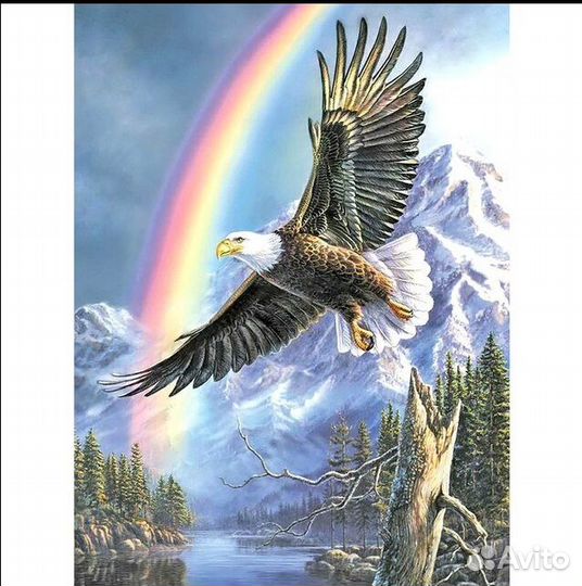 Алмазная живопись.Вышивка стразами.Картина