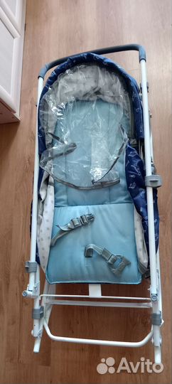 Детские санки коляска ника