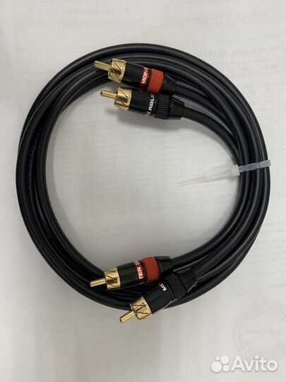 Межблочный аудиофильский кабель 2rca/2rca и XLR