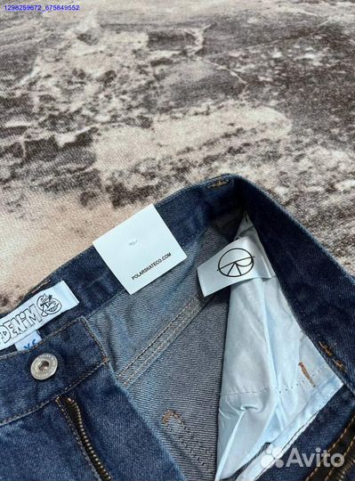 Синие Polar Denim 93 на руках (Арт.83547)