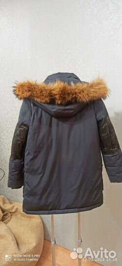 Куртка пуховик для мальчика 146