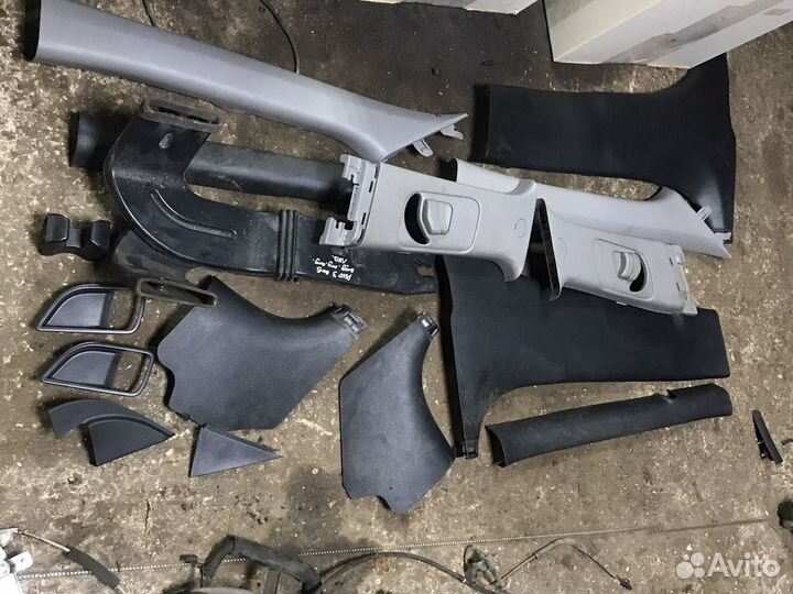 Пластиковые элементы салона kia rio 3