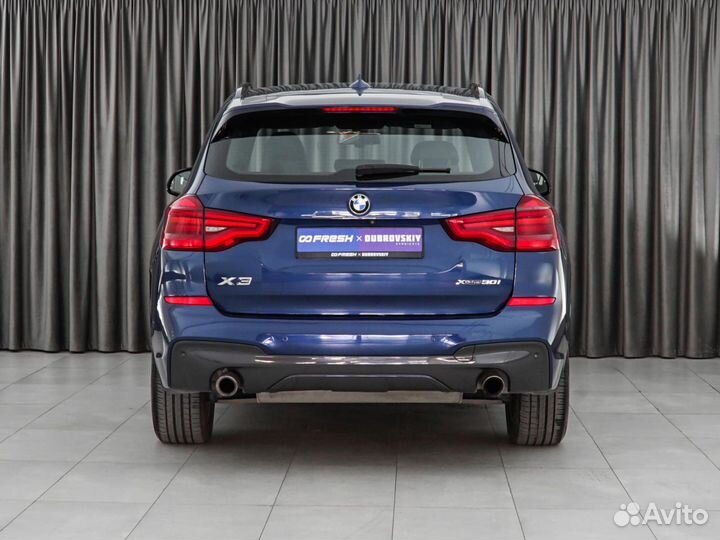 BMW X3 2.0 AT, 2018, 91 179 км