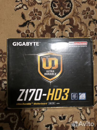 Материнская плата z170hd3 1151 v1 сокет