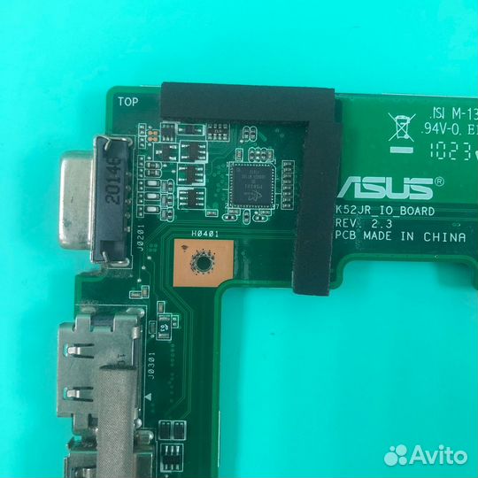 Плата USB Aidio K52JR REV2.3 asus K52N