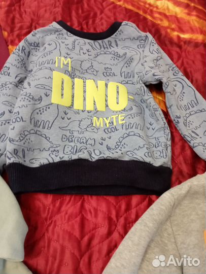 Детские вещи пакетом на мальчика 86 92
