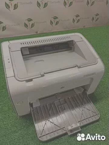 Принтер HP LaserJet Pro P1102 ч/б, A4