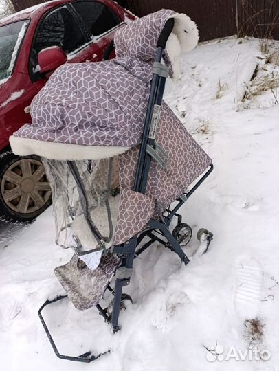 Коляска санки