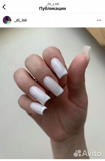 Маникюр, покрытие Гель лаком,ногти