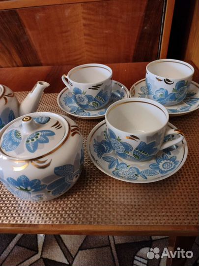 Кофейный сервиз вербилки СССР