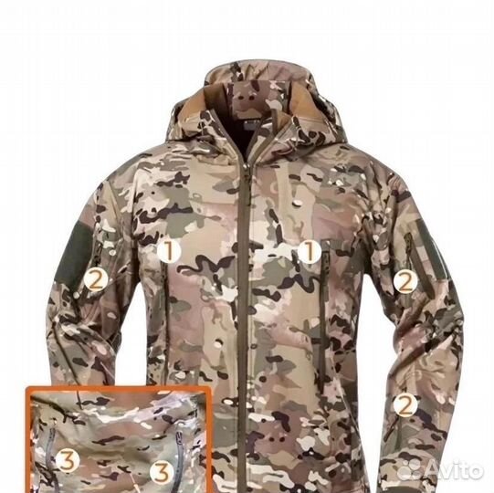Тактический костюм softshell
