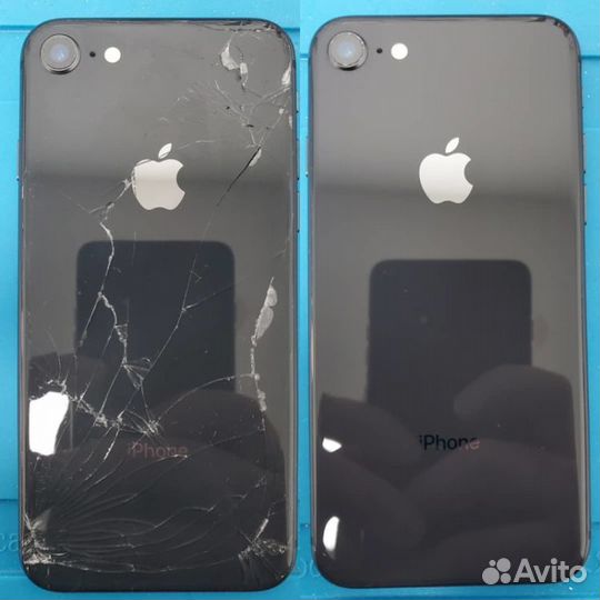 Замена заднего стекла iPhone 8 Plus / 8