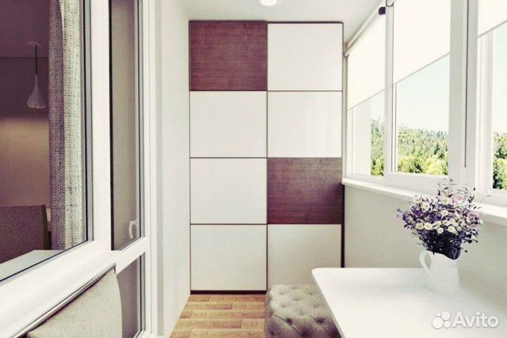 Шкаф на балкон напрямую с фабрики