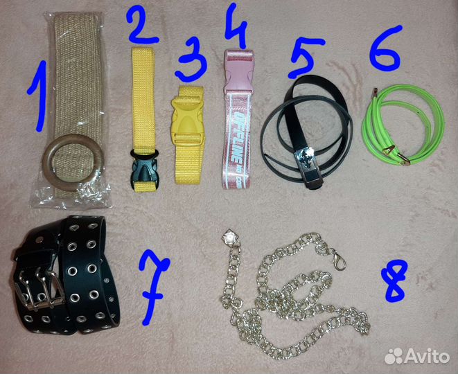 Ремни и пояса женские