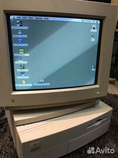 Macintosh Quadra 650 retro настоьный компьютер