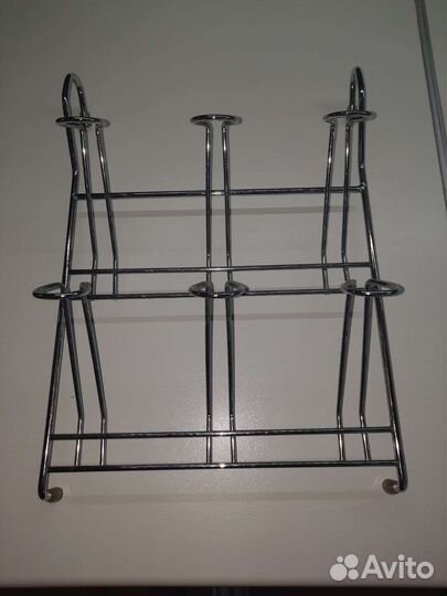 Сушилка для кружек и чашек подвесная на рэйлинг