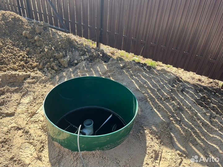 Установка септика под ключ