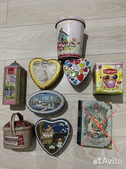 Банки жестяные в ассортименте