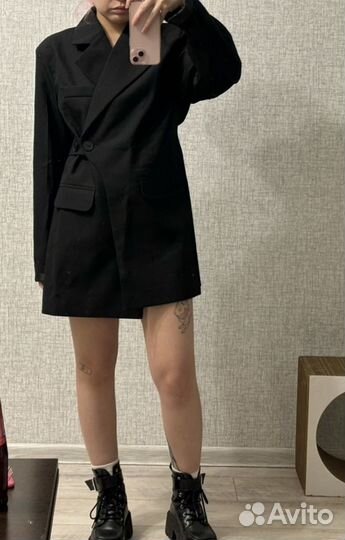 Платье пиджак оверсайз