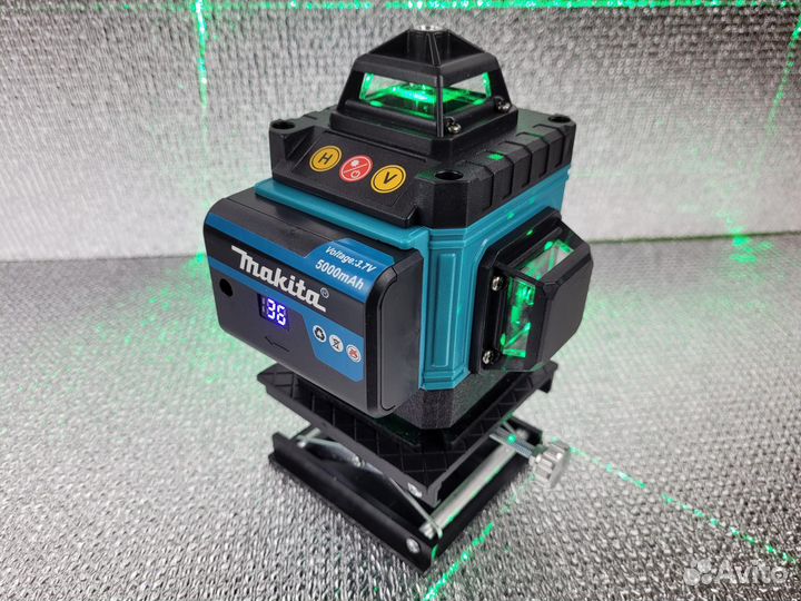 Лазерный уровень Makita 4D строительный нивелир