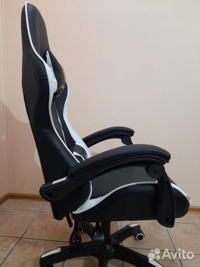 Игровое компьютерное кресло Экокожа