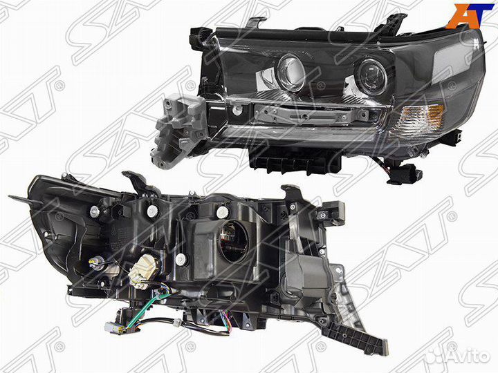 Фара toyota land cruiser 200 15-21 LED