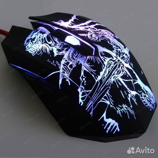 Игровая мышь Qumo Dragon War Warrior черный