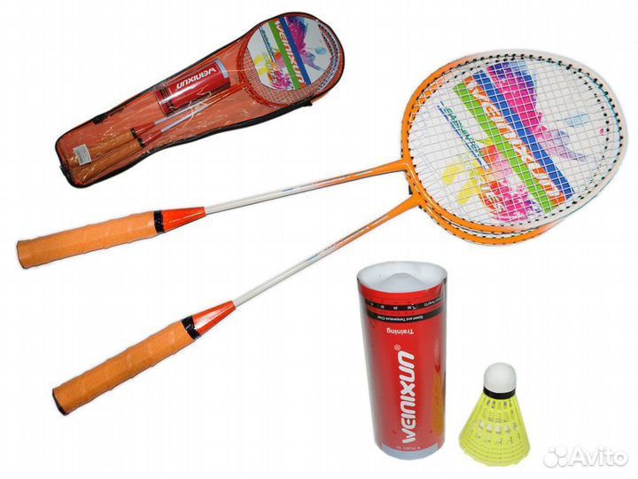 Набор для бадминтона с воланчиками