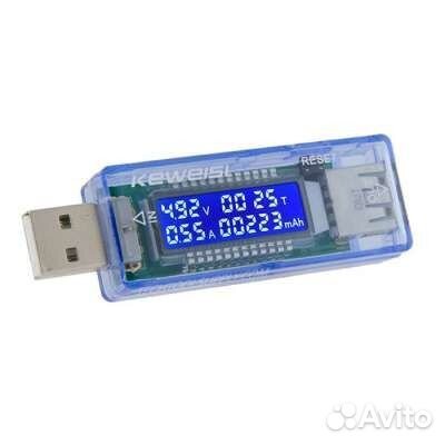 Тестер замера силы тока и напряжения для USB