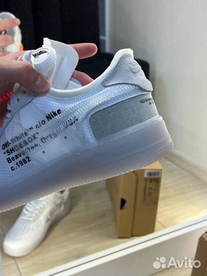 Кроссовки мужские Nike air force x off White