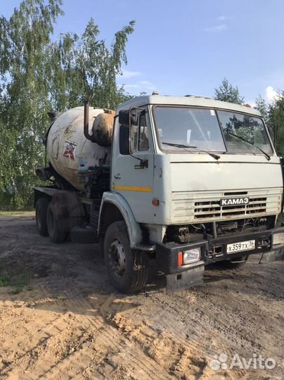 Автобетоносмеситель КамАЗ 53229, 1999