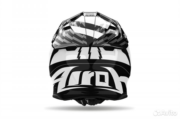 Мотокроссовый Шлем Airoh Twist 3 Thunder Black Whi