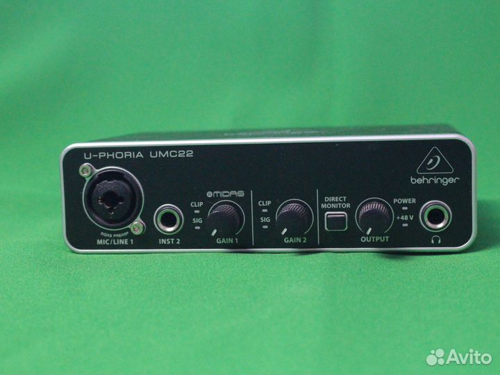 Звуковая карта USB Behringer UMC-22