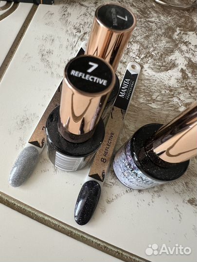 Гель лак светоотражающий
